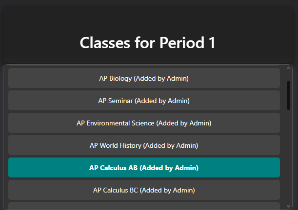 neptunechooseclasses
