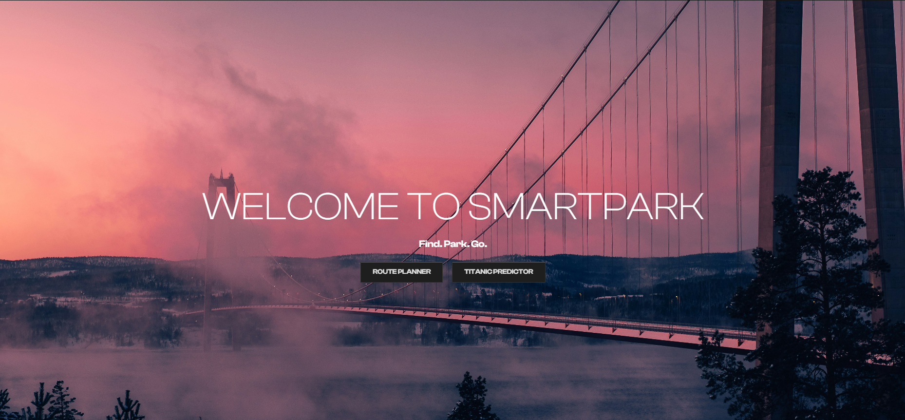 Parking Predictor Homepage